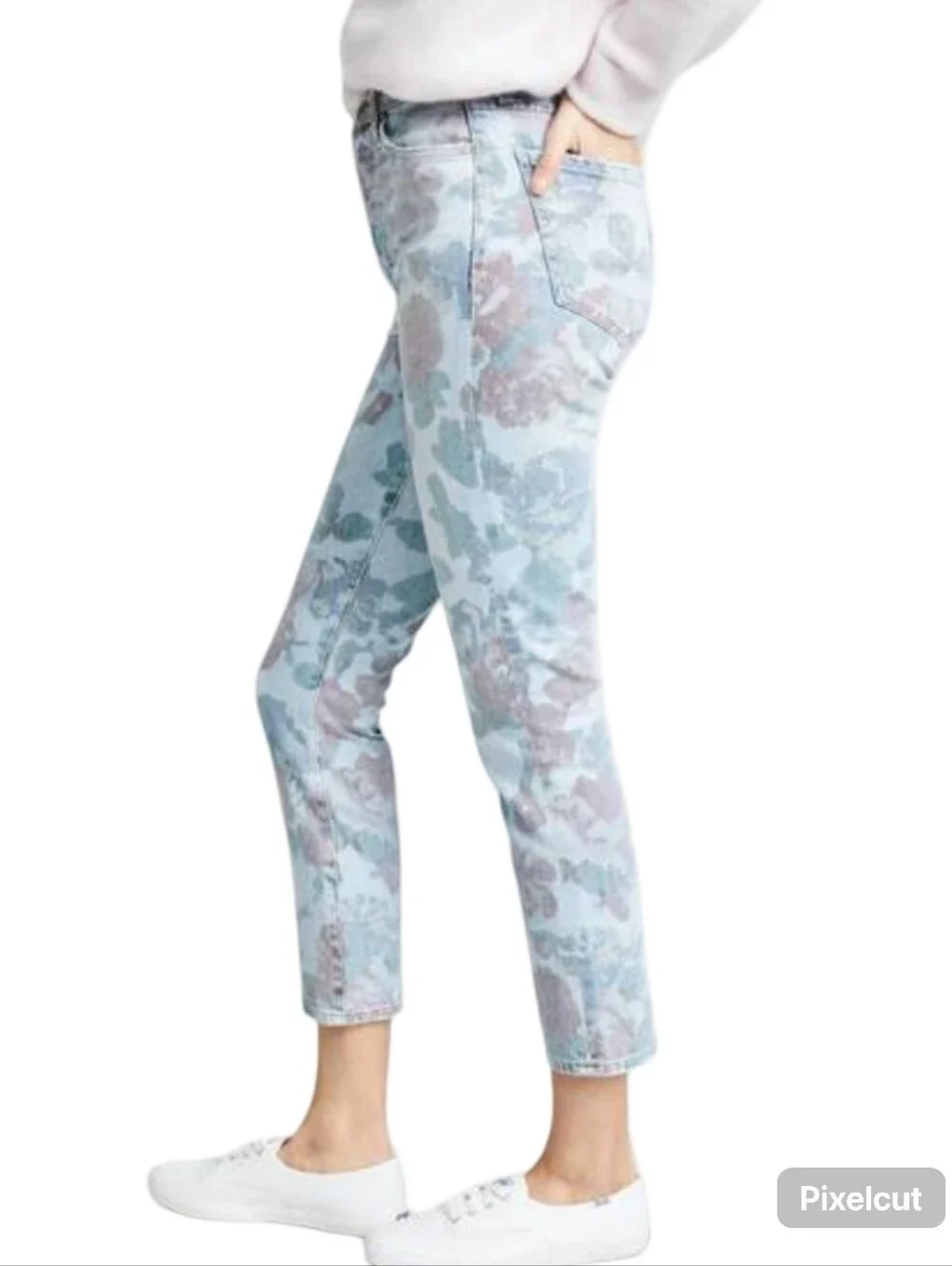 Citizens of Humanity Olivia Crop high rise slim jeans in size 25.